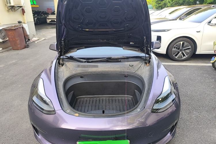 Used Tesla Model 3 2021 Revised Version II – Performance High-Performance All-Wheel-Drive Edition Engine Bay