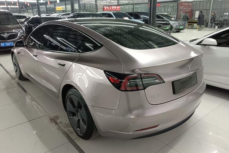 Used Tesla Model 3 2021 Standard Range Rear-Wheel Drive Upgraded Version 3D6 Exterior 3