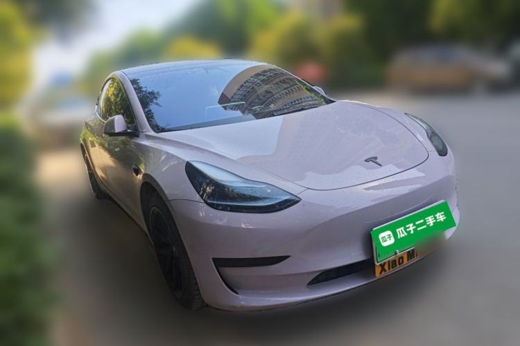Used Tesla Model 3 2021 Standard Range Rear-Wheel Drive Upgraded Version 3D6 Front Right 45 Deg