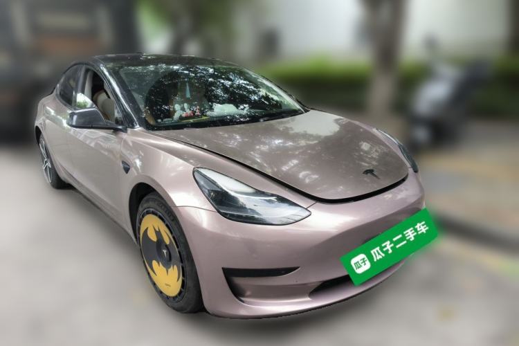 Used Tesla Model 3 2021 Standard Range Rear-Wheel Drive Upgraded Version 3D6 Front Right 45 Deg