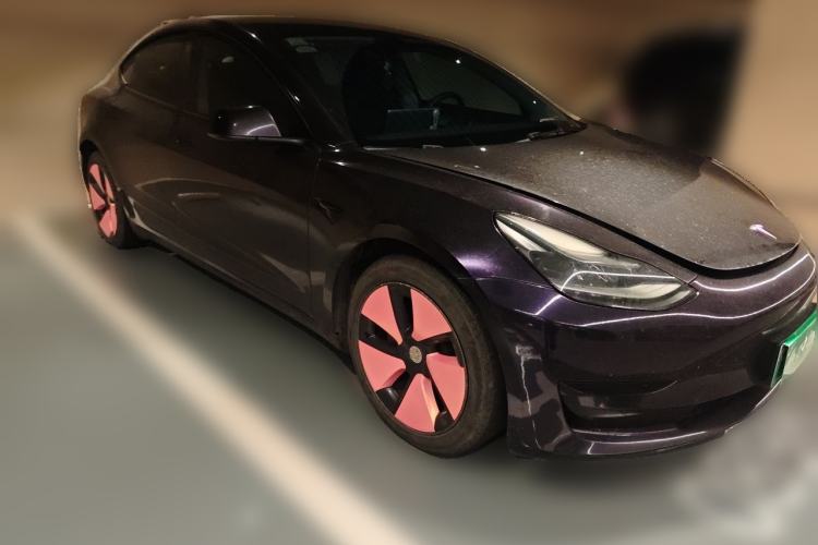 Used Tesla Model 3 2021 Standard Range Rear-Wheel Drive Upgraded Version 3D6 Front Right 45 Deg