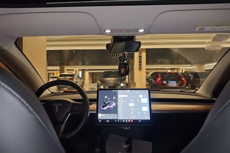Used Tesla Model 3 2021 Standard Range Rear-Wheel Drive Upgraded Version 3D6 Headliner