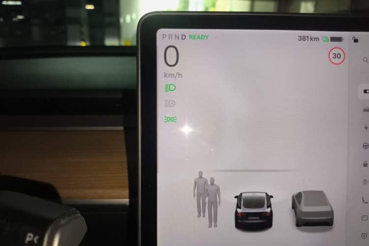 Used Tesla Model 3 2021 Standard Range Rear-Wheel Drive Upgraded Version 3D6 Instrument Cluster