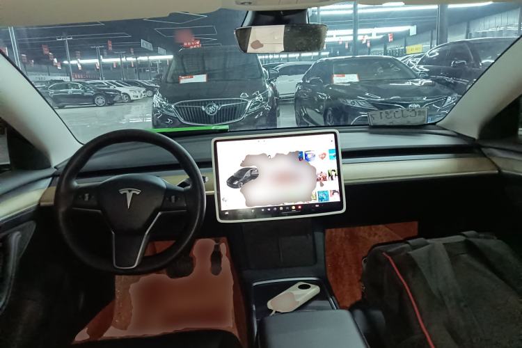 Used Tesla Model 3 2021 Standard Range Rear-Wheel Drive Upgraded Version 3D6 Interior 2