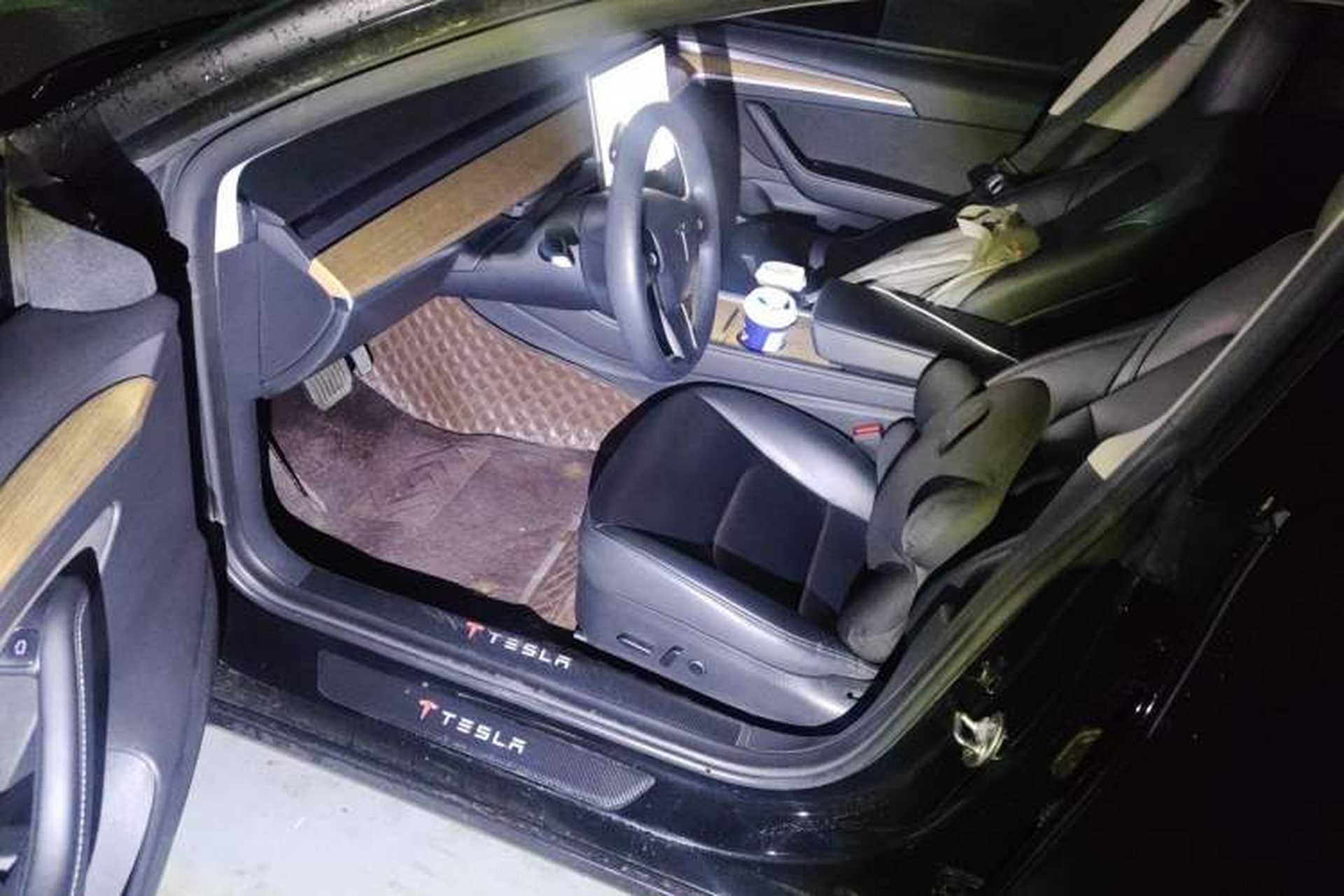 Used Tesla Model 3 2021 Standard Range Rear-Wheel Drive Upgraded Version 3D6 Left Front Seat