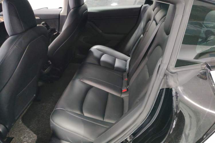 Used Tesla Model 3 2021 Standard Range Rear-Wheel Drive Upgraded Version 3D6 Left Rear Seat