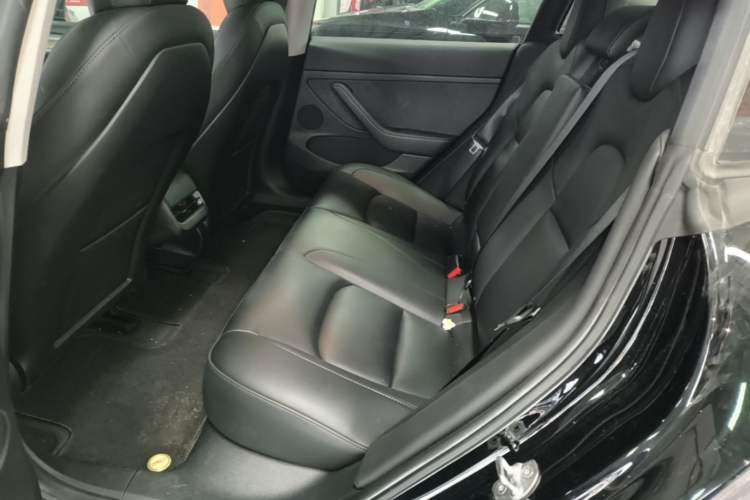 Used Tesla Model 3 2021 Standard Range Rear-Wheel Drive Upgraded Version 3D6 Left Rear Seat