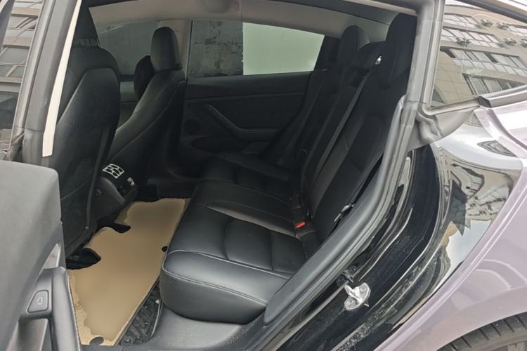 Used Tesla Model 3 2021 Revised Version Standard Range Rear-Wheel Drive Upgraded Edition 3D1 Left Rear Seat