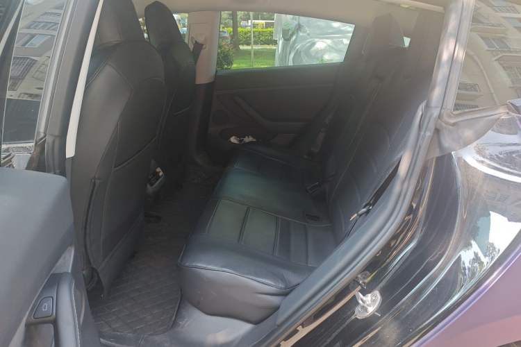 Used Tesla Model 3 2021 Standard Range Rear-Drive Upgraded Version Left Rear Seat