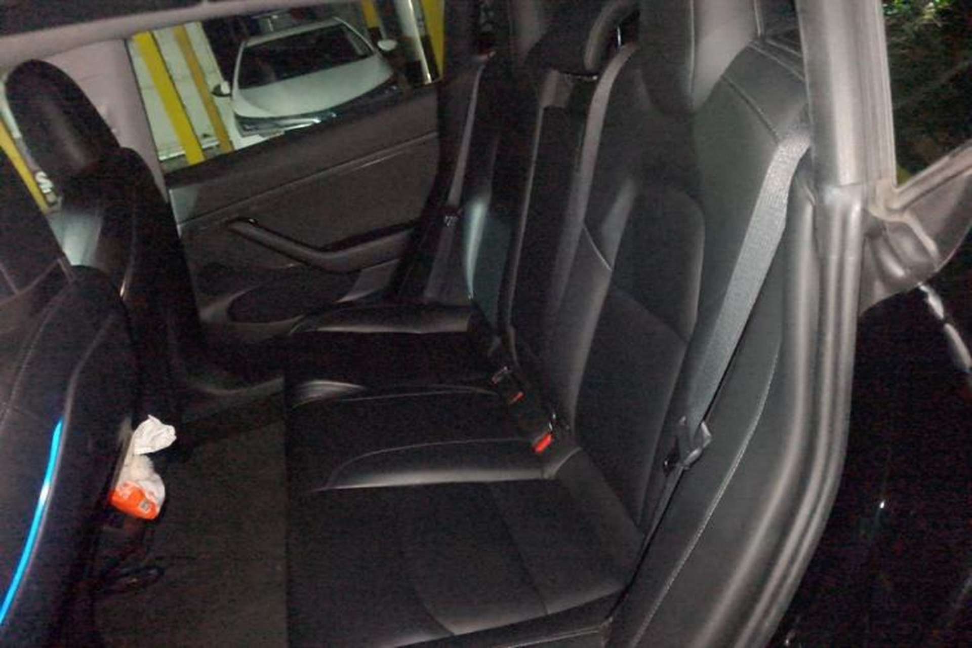 Used Tesla Model 3 2021 Standard Range Rear-Wheel Drive Upgraded Version 3D6 Left Rear Seat