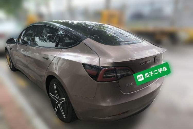 Used Tesla Model 3 2021 Standard Range Rear-Wheel Drive Upgraded Version 3D6 Rear Left 45 Deg