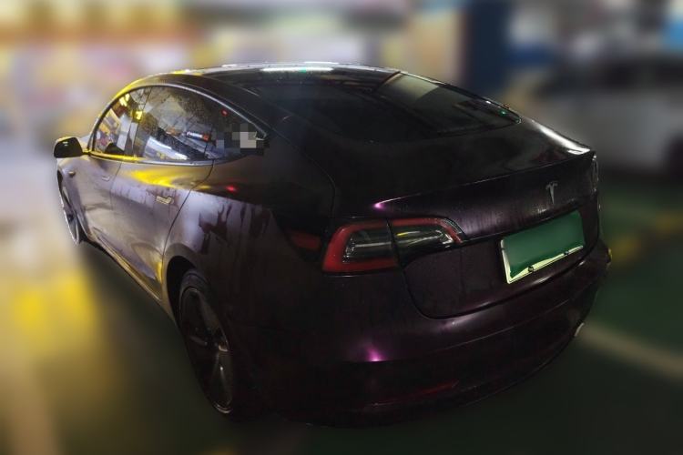 Used Tesla Model 3 2021 Standard Range Rear-Wheel Drive Upgraded Version 3D6 Rear Left 45 Deg