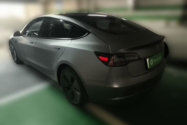 Used Tesla Model 3 2021 Standard Range Rear-Wheel Drive Upgraded Version 3D6 Rear Left 45 Deg