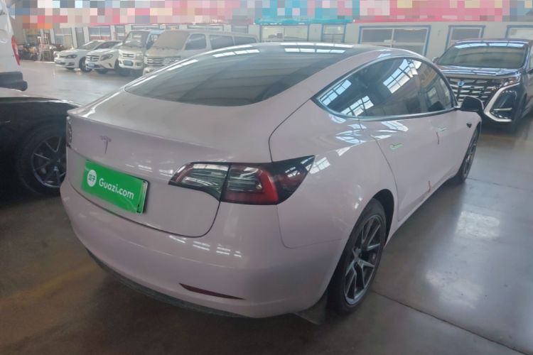 Used Tesla Model 3 2021 Revised Version Standard Range Rear-Wheel Drive Upgraded Edition 3D1 Rear Right 45 Deg