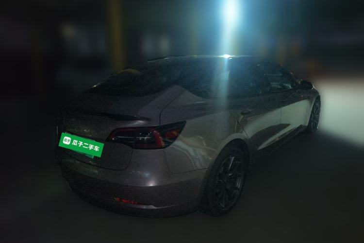 Used Tesla Model 3 2021 Standard Range Rear-Wheel Drive Upgraded Version 3D6 Rear Right 45 Deg