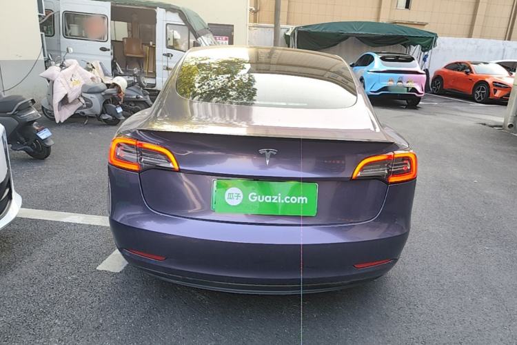 Used Tesla Model 3 2021 Revised Version II – Performance High-Performance All-Wheel-Drive Edition Rear