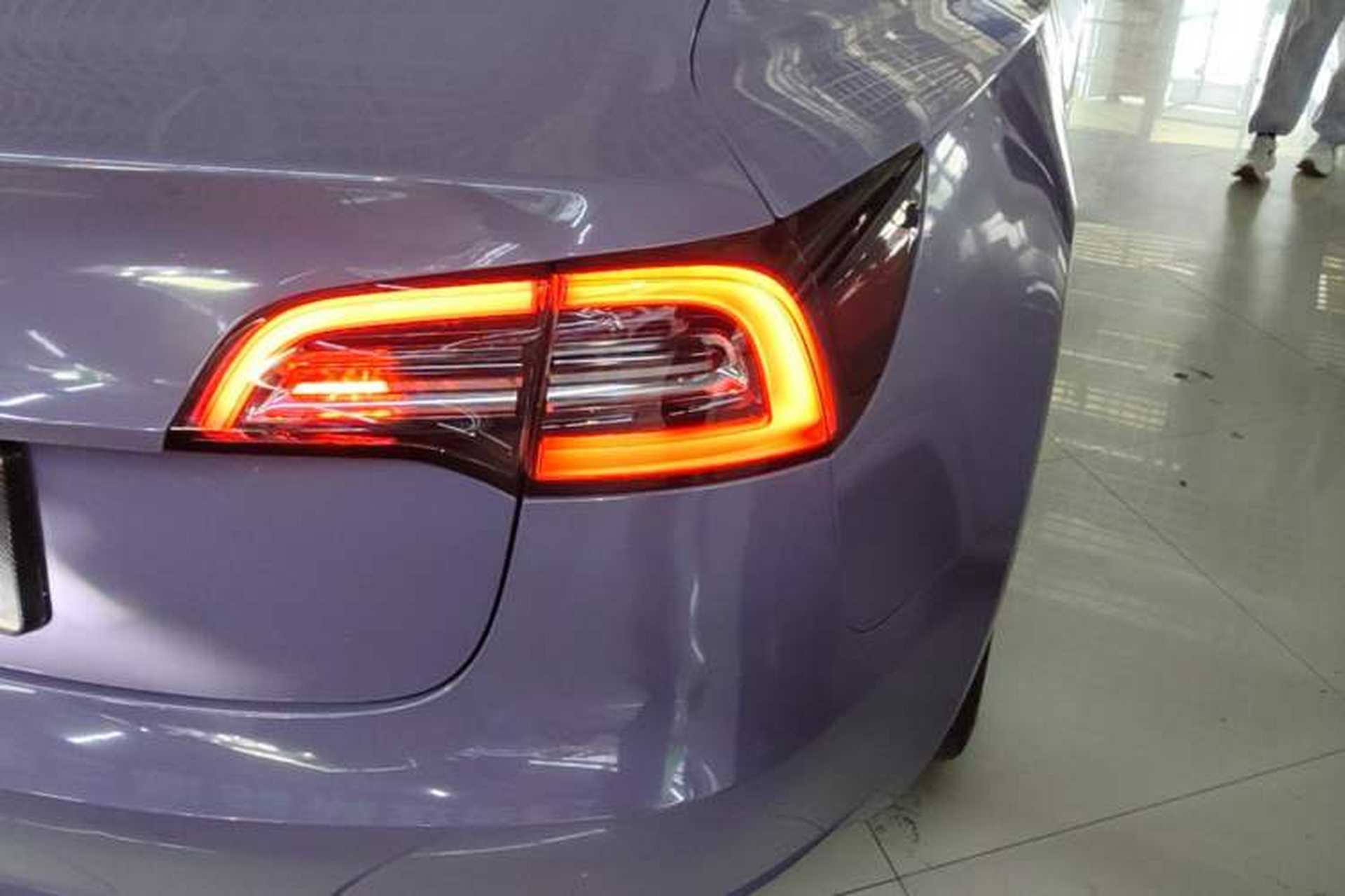 Used Tesla Model 3 2021 Standard Range Rear-Drive Upgraded Version Right Rear Taillight