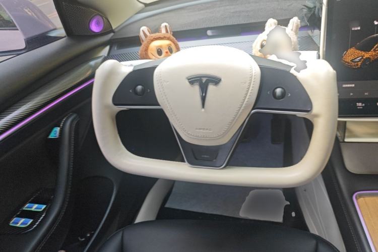 Used Tesla Model 3 2021 Standard Range Rear-Wheel Drive Upgraded Version 3D6 Steering Wheel