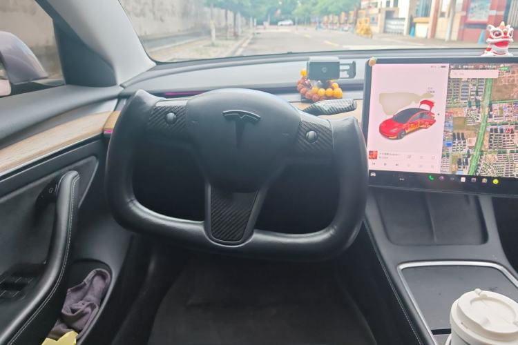 Used Tesla Model 3 2021 Revised Version Standard Range Rear-Wheel Drive Upgraded Edition 3D1 Steering Wheel