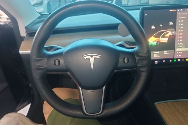Used Tesla Model 3 2021 Revised Version Standard Range Rear-Wheel Drive Upgraded Edition 3D1 Steering Wheel