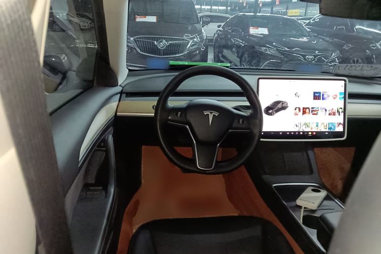 Used Tesla Model 3 2021 Standard Range Rear-Wheel Drive Upgraded Version 3D6 Steering Wheel