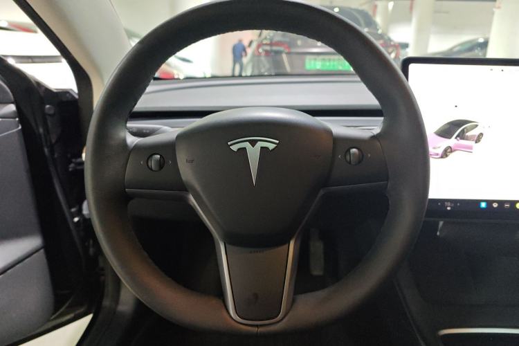 Used Tesla Model 3 2021 Standard Range Rear-Wheel Drive Upgraded Version 3D6 Steering Wheel