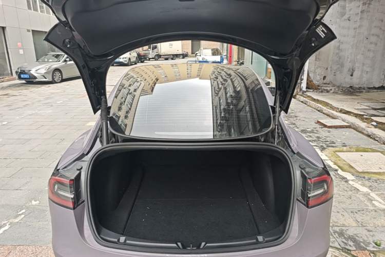 Used Tesla Model 3 2021 Revised Version Standard Range Rear-Wheel Drive Upgraded Edition 3D1 Trunk