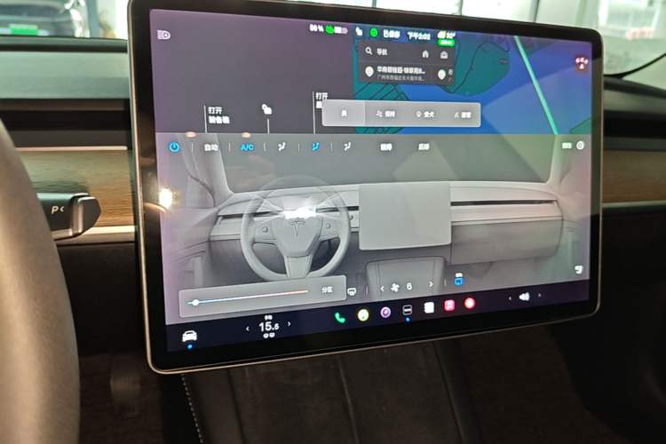 Used Tesla Model 3 2021 Standard Range Rear-Wheel Drive Upgraded Version 3D6 Audio And AC Panel