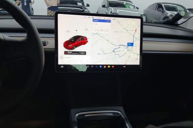 Used Tesla Model 3 2021 Standard Range Rear-Drive Upgraded Version Audio And AC Panel