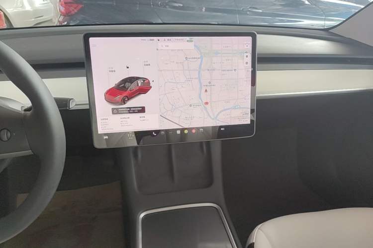 Used Tesla Model 3 2021 Standard Range Rear-Drive Upgraded Version Audio And AC Panel