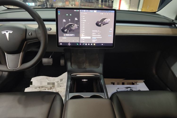 Used Tesla Model 3 2021 Standard Range Rear-Drive Upgraded Version Audio And AC Panel
