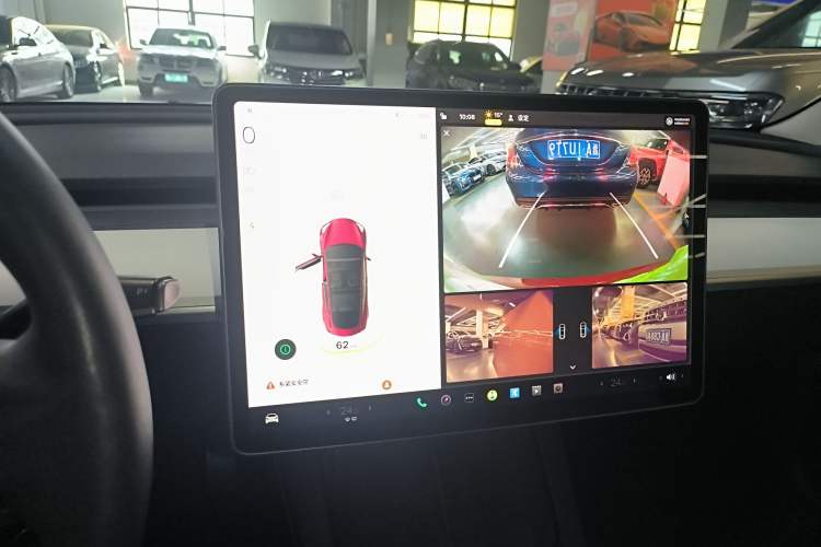 Used Tesla Model 3 2021 Standard Range Rear-Drive Upgraded Version Audio And AC Panel