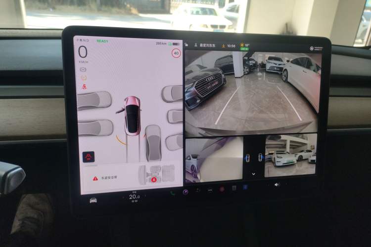 Used Tesla Model 3 2021 Revised Version Standard Range Rear-Wheel Drive Upgraded Edition 3D1 Audio And AC Panel