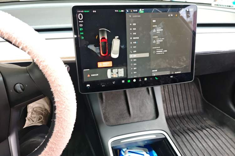 Used Tesla Model 3 2021 Revised Version Standard Range Rear-Wheel Drive Upgraded Edition 3D1 Audio And AC Panel