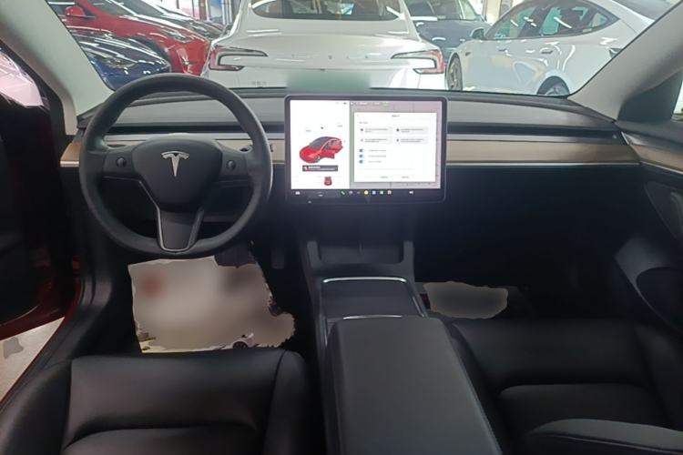 Used Tesla Model 3 2021 Revised Version Standard Range Rear-Wheel Drive Upgraded Edition 3D1 Center Console