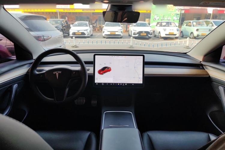 Used Tesla Model 3 2021 Performance High-Performance All-Wheel-Drive Version Center Console