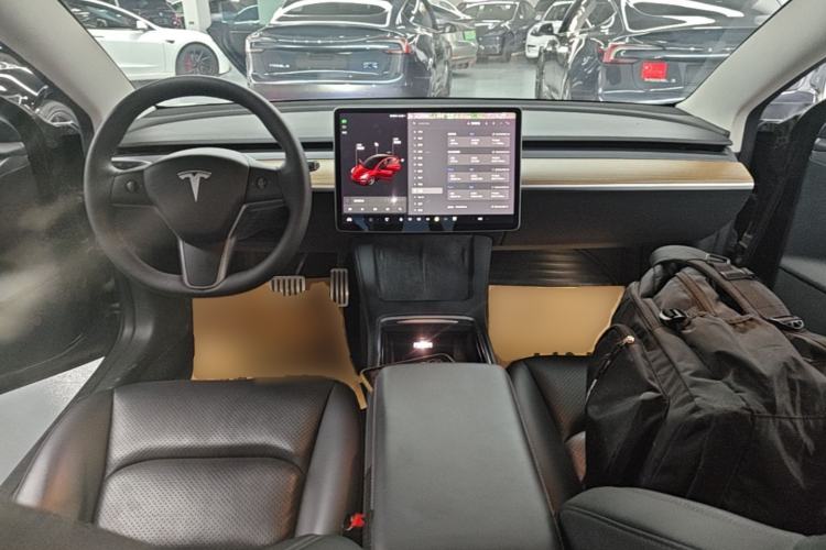 Used Tesla Model 3 2021 Performance High-Performance All-Wheel-Drive Version Center Console