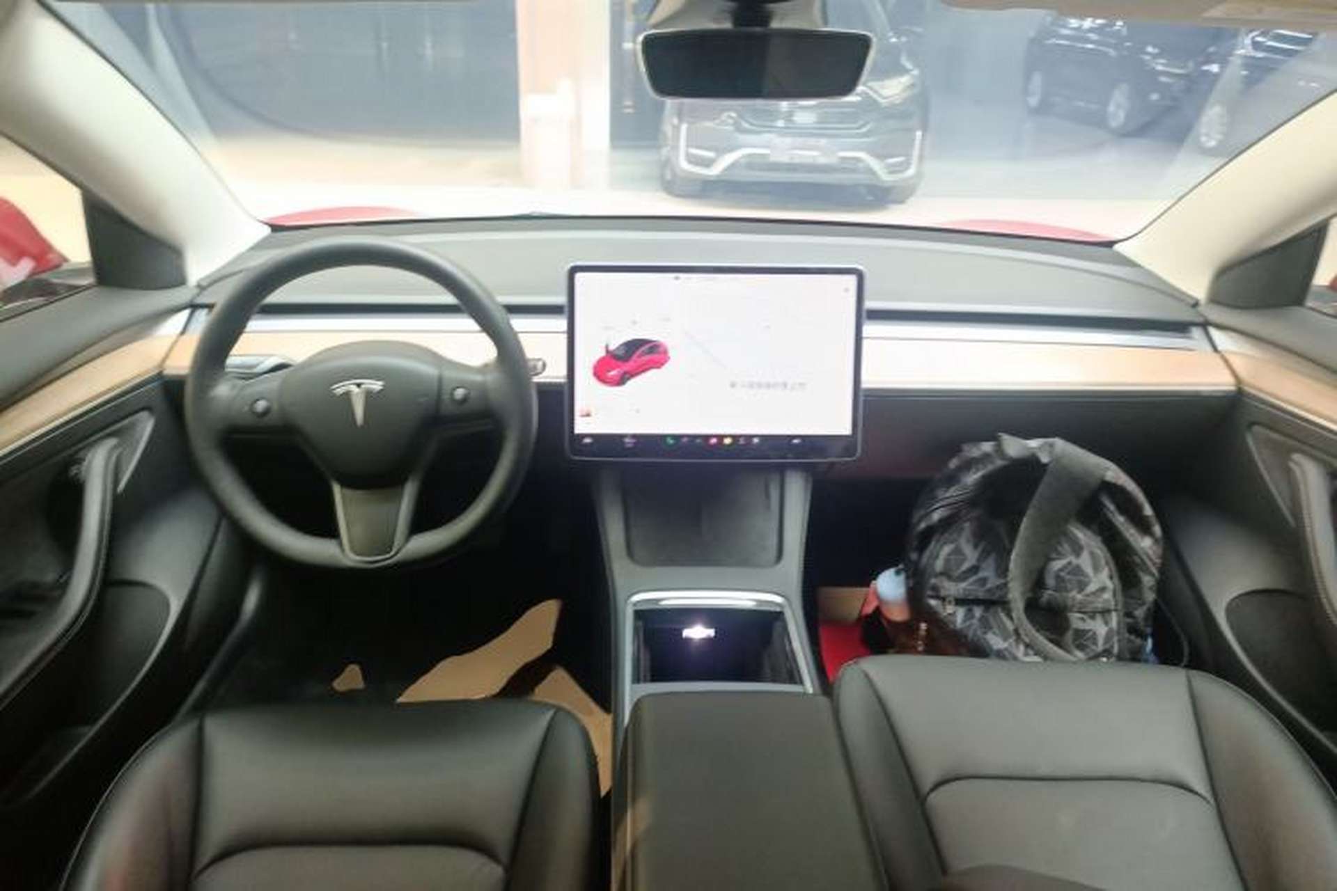 Used Tesla Model 3 2021 Standard Range Rear-Wheel Drive Upgraded Version 3D6 Center Console