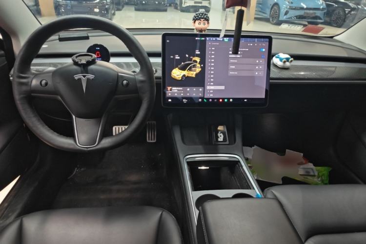 Used Tesla Model 3 2021 Performance High-Performance All-Wheel-Drive Version Center Console