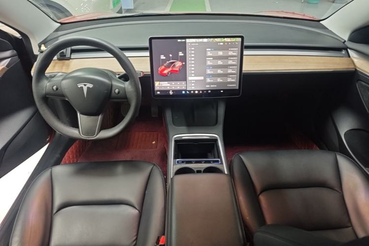 Used Tesla Model 3 2021 Revised Version Standard Range Rear-Wheel Drive Upgraded Edition 3D1 Center Console