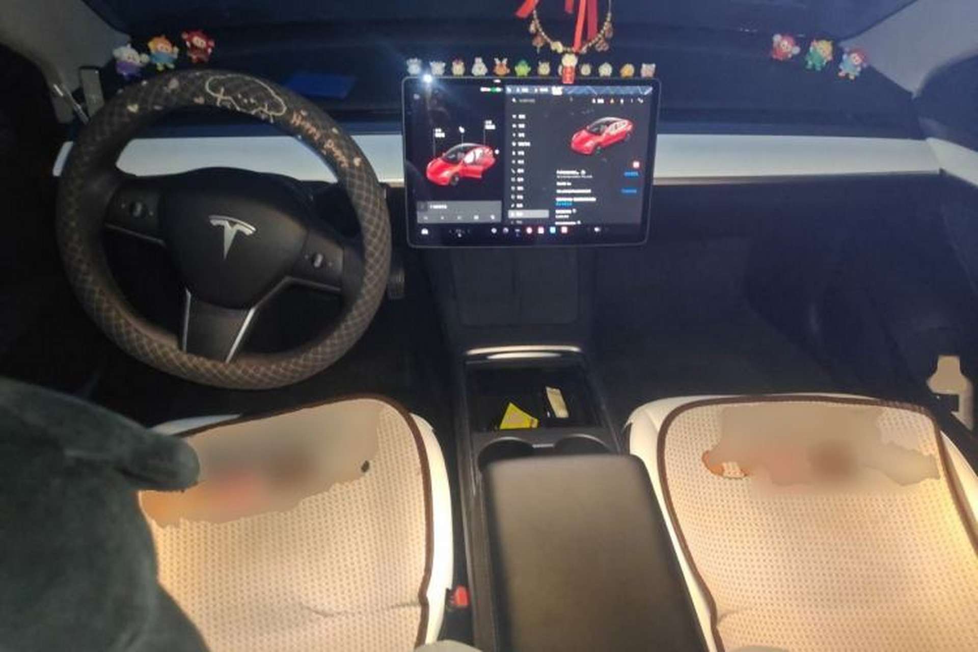 Used Tesla Model 3 2021 Standard Range Rear-Drive Upgraded Version Center Console