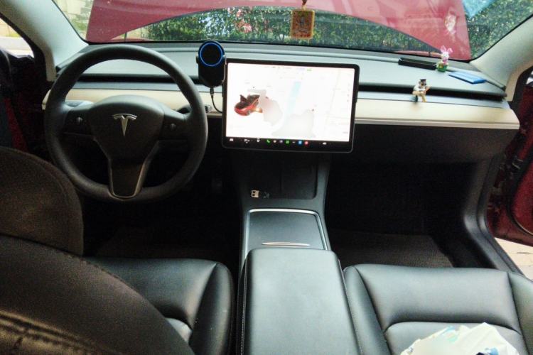 Used Tesla Model 3 2021 Standard Range Rear-Wheel Drive Upgraded Version 3D6 Center Console