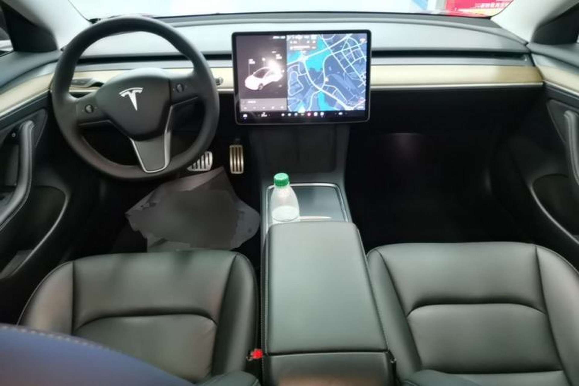 Used Tesla Model 3 2021 Performance High-Performance All-Wheel-Drive Version Center Console