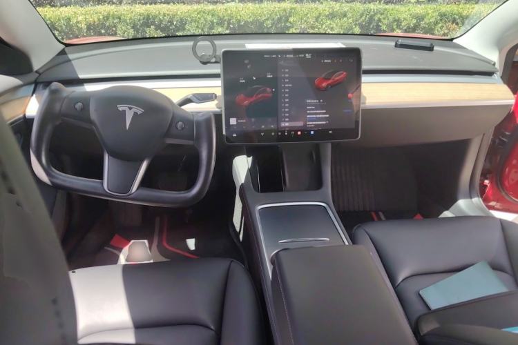 Used Tesla Model 3 2021 Standard Range Rear-Wheel Drive Upgraded Version 3D6 Center Console