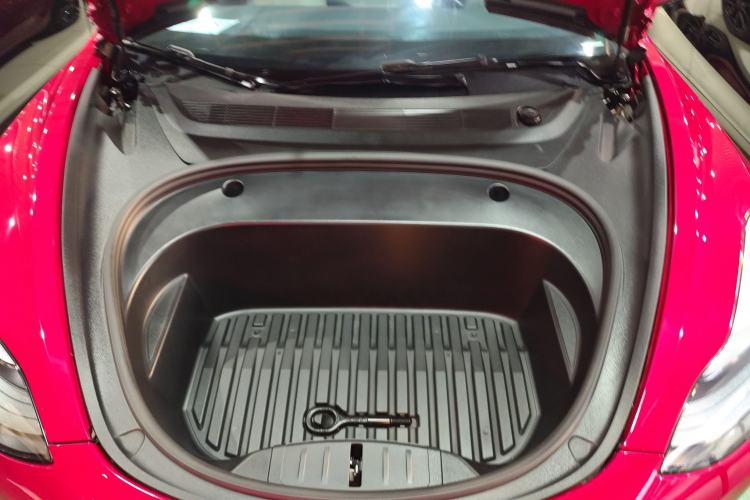 Used Tesla Model 3 2021 Standard Range Rear-Wheel Drive Upgraded Version 3D6 Engine Bay