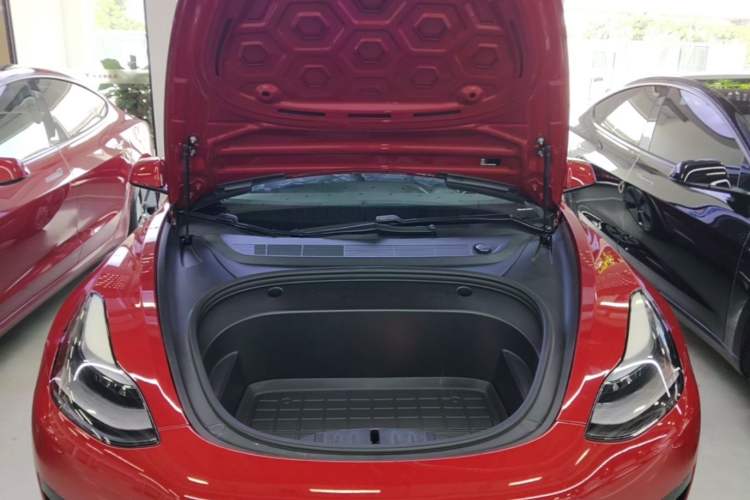 Used Tesla Model 3 2021 Standard Range Rear-Drive Upgraded Version Engine Bay
