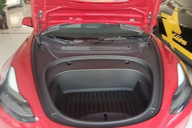 Used Tesla Model 3 2021 Performance High-Performance All-Wheel-Drive Version 3D6 Engine Bay