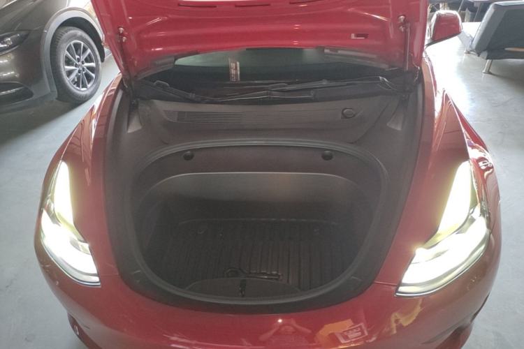 Used Tesla Model 3 2021 Standard Range Rear-Wheel Drive Upgraded Version 3D6 Engine Bay