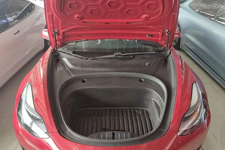 Used Tesla Model 3 2021 Standard Range Rear-Drive Upgraded Version Engine Bay