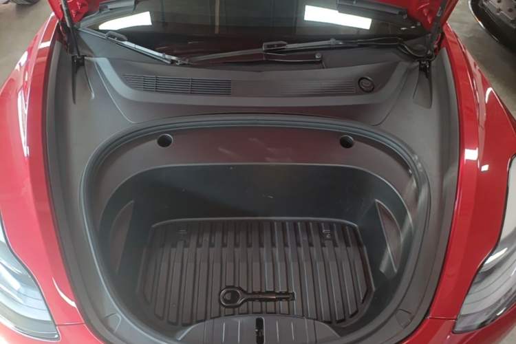 Used Tesla Model 3 2021 Revised Version Standard Range Rear-Wheel Drive Upgraded Edition 3D1 Engine Bay